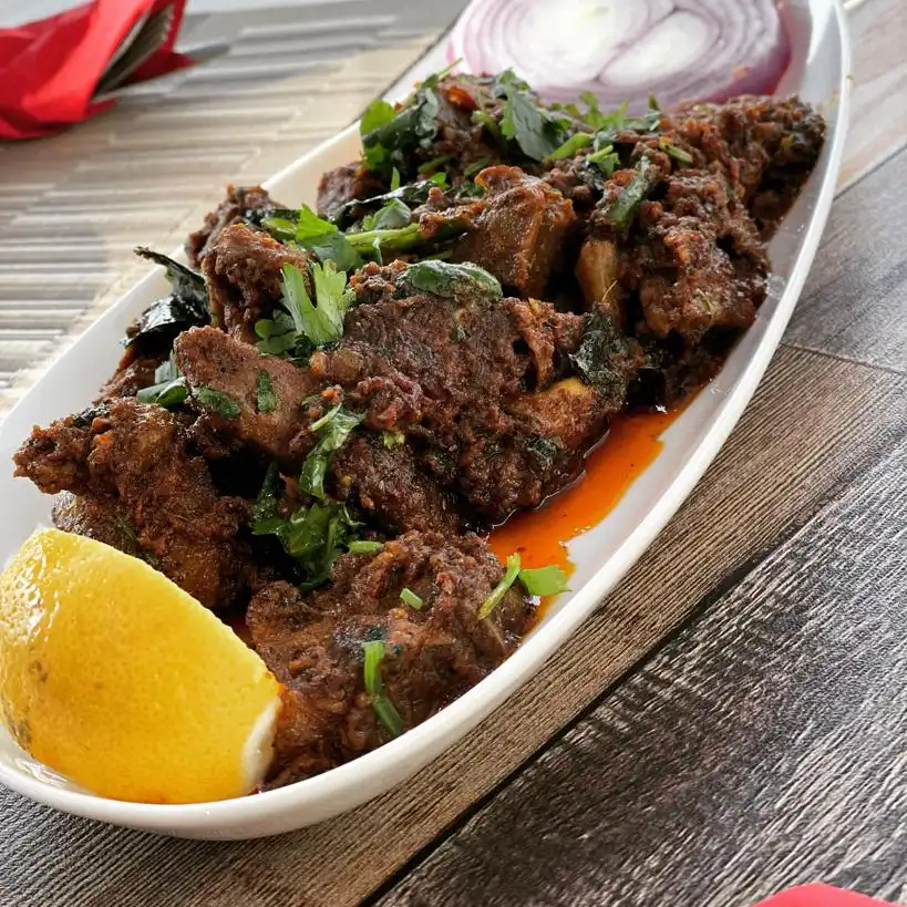 Goat Pepper Fry at Aha Biryanis - Canton