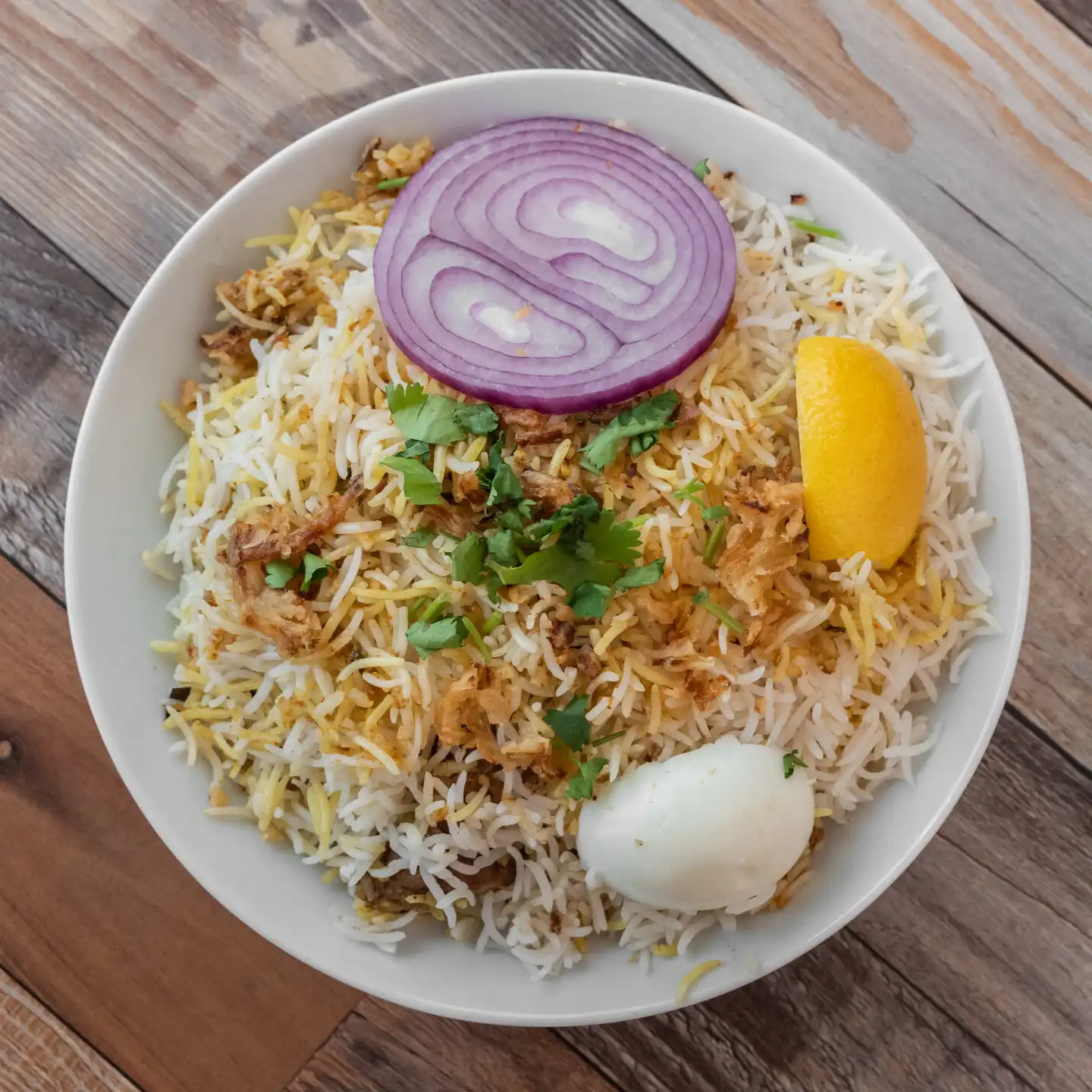 Gongura Chicken Biryani at Aha Biryanis - Canton
