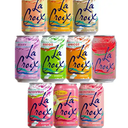 La Croix lime at Aha Biryanis - Canton