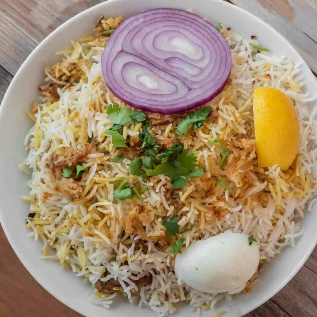 Mix Biryani(Shrimp and Chicken) at Aha Biryanis - Canton