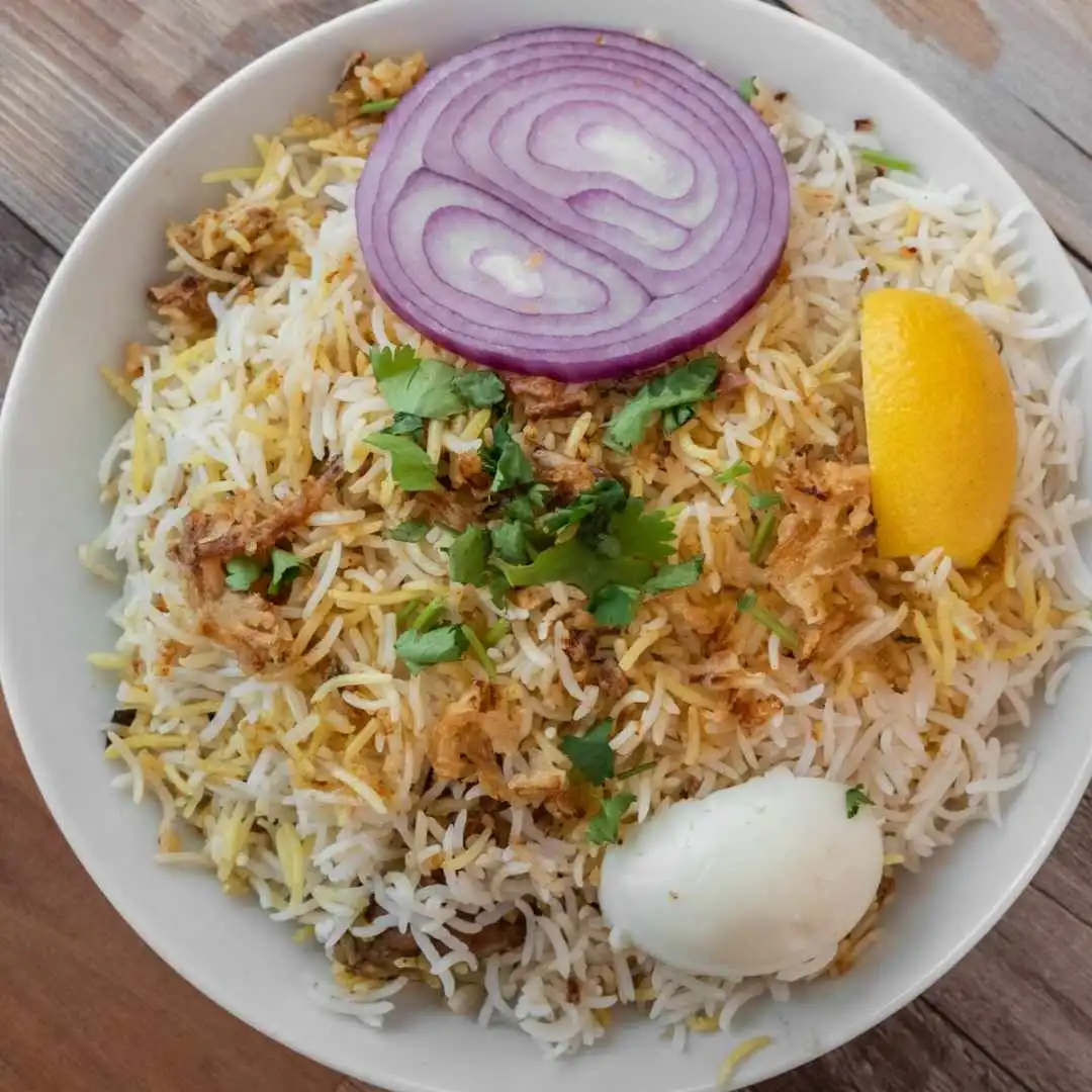 Chicken chettinaad Biryani at Aha Biryanis - Canton