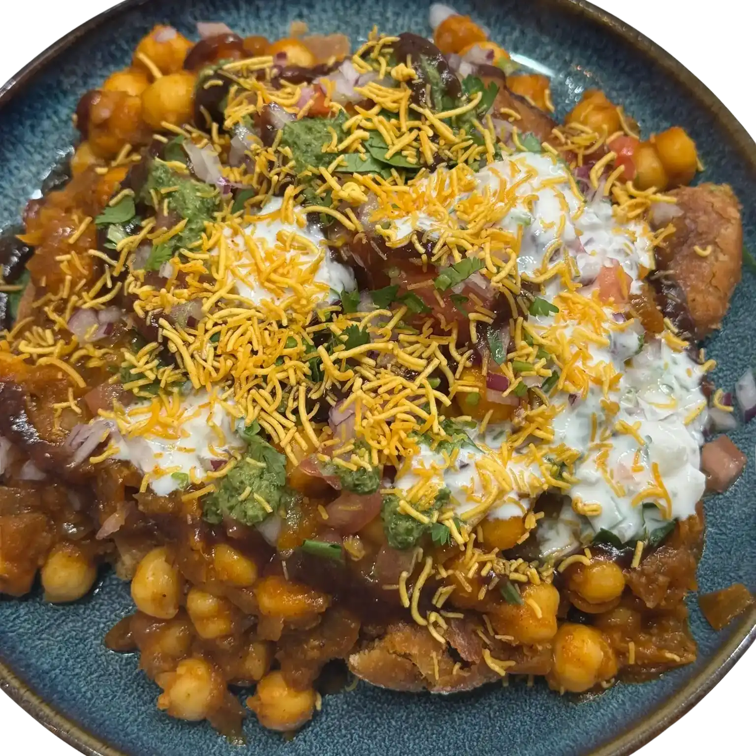 Kachori chat at Aha Biryanis - Canton