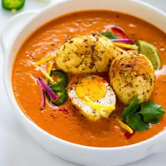 Egg Masala curry at Aha Biryanis - Canton