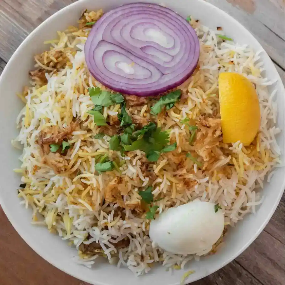 Egg Biryani  at Aha Biryanis - Farmington hills