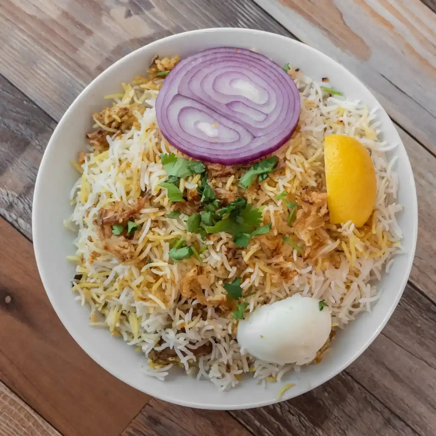 Shrimp Biryani at Aha Biryanis - Farmington hills