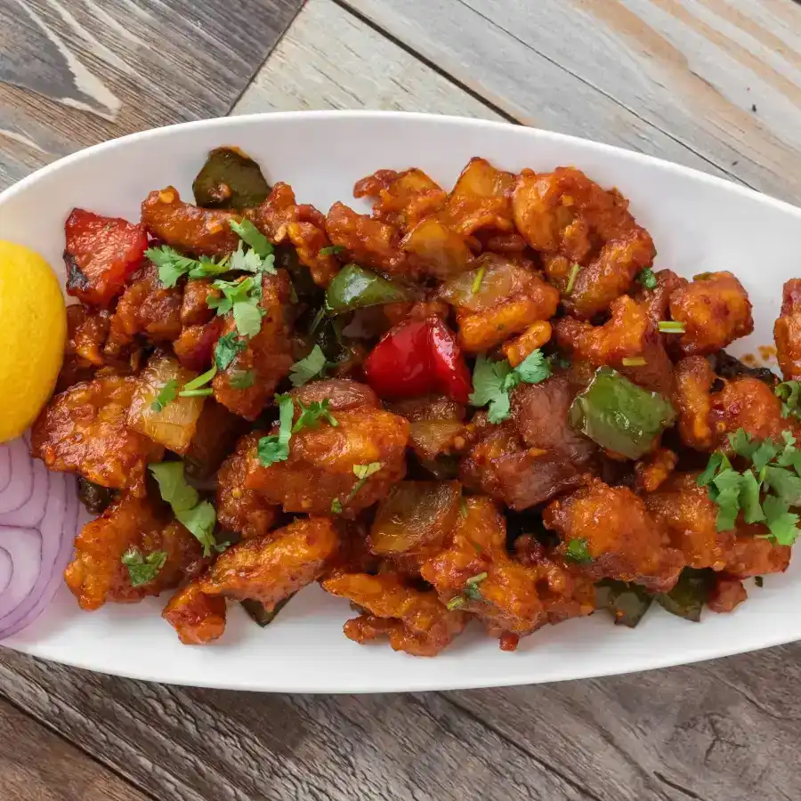 Gobi Manchurian at Aha Biryanis - Farmington hills