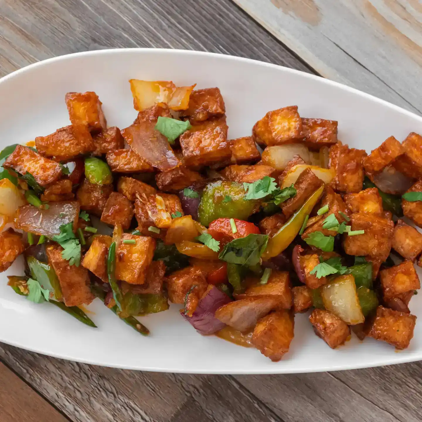 Chilli Paneer at Aha Biryanis - Farmington hills