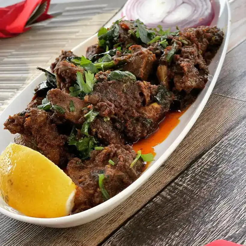 Goat Pepper Fry at Aha Biryanis - Farmington hills