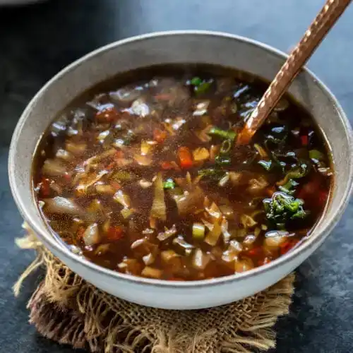 Hot and Sour Soup at Aha Biryanis - Farmington hills