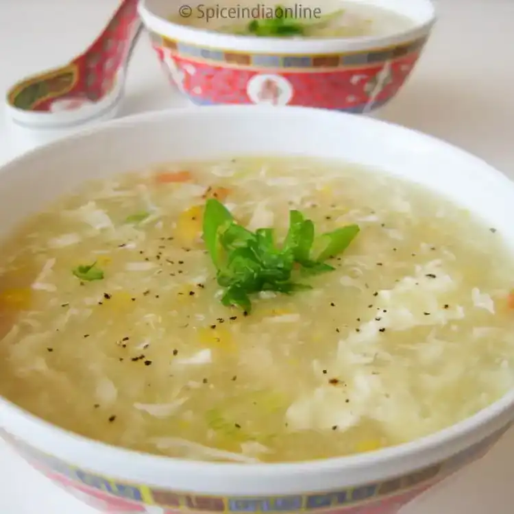 Chicken Sweet Corn Soup at Aha Biryanis - Farmington hills
