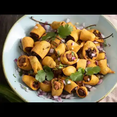 Cut Mirchi at Aha Biryanis - Farmington hills