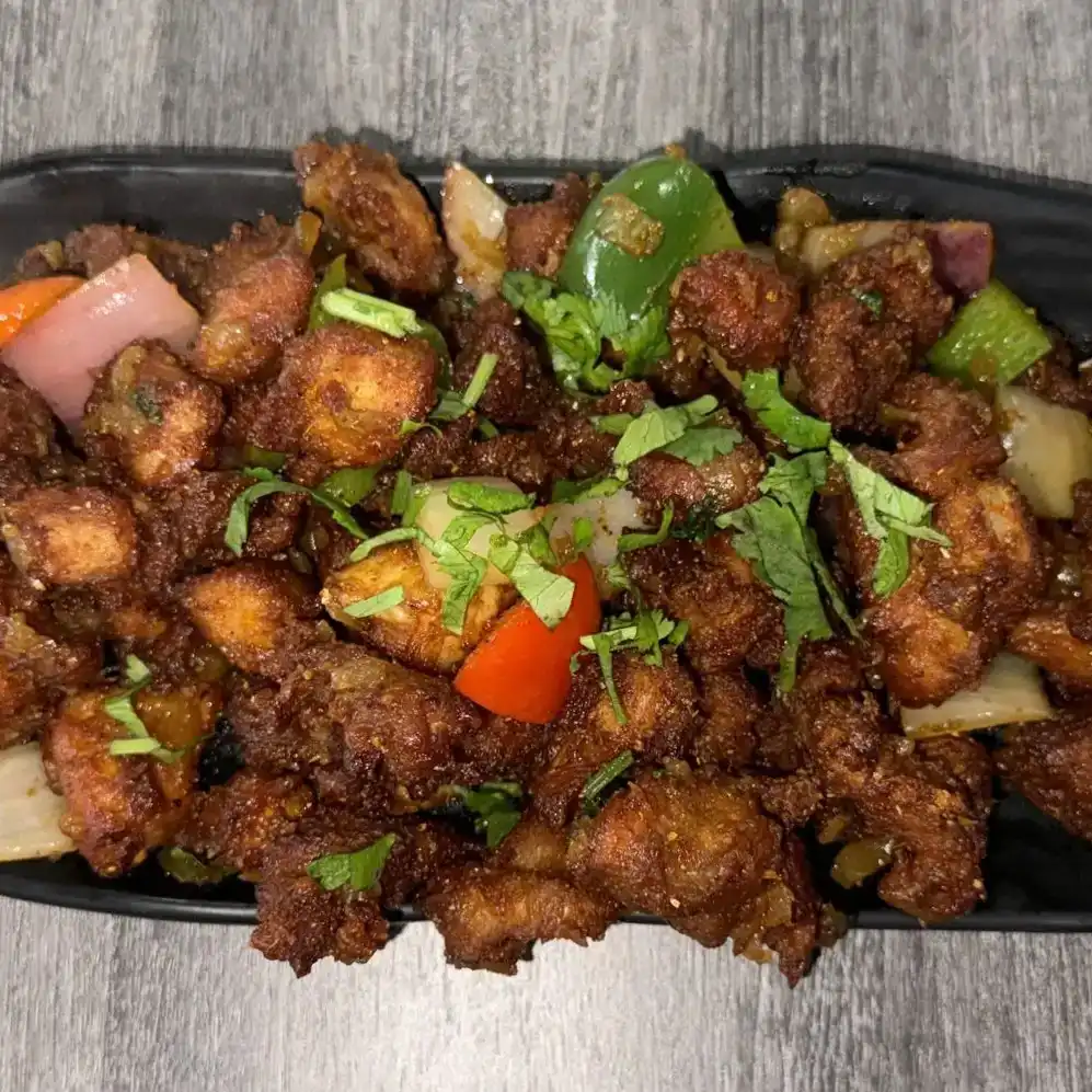 Karampodi Gobi at Aha Biryanis - Farmington hills