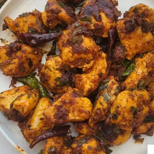 Karampodi Chicken at Aha Biryanis - Farmington hills