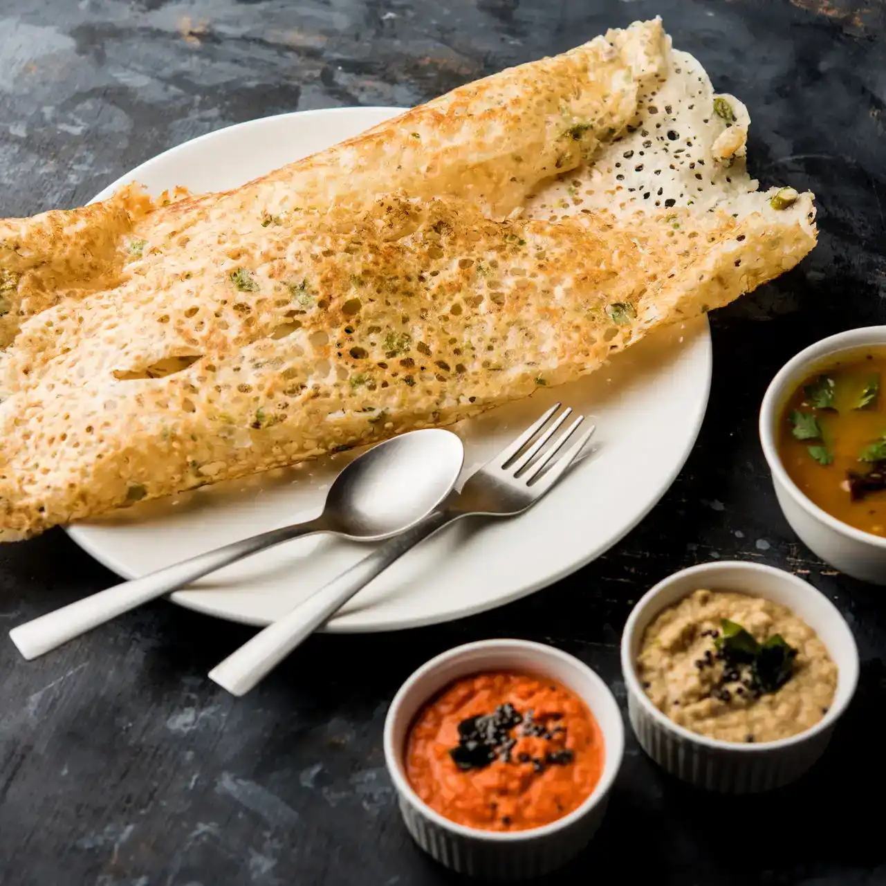Ravva Dosa at Aha Biryanis - Farmington hills