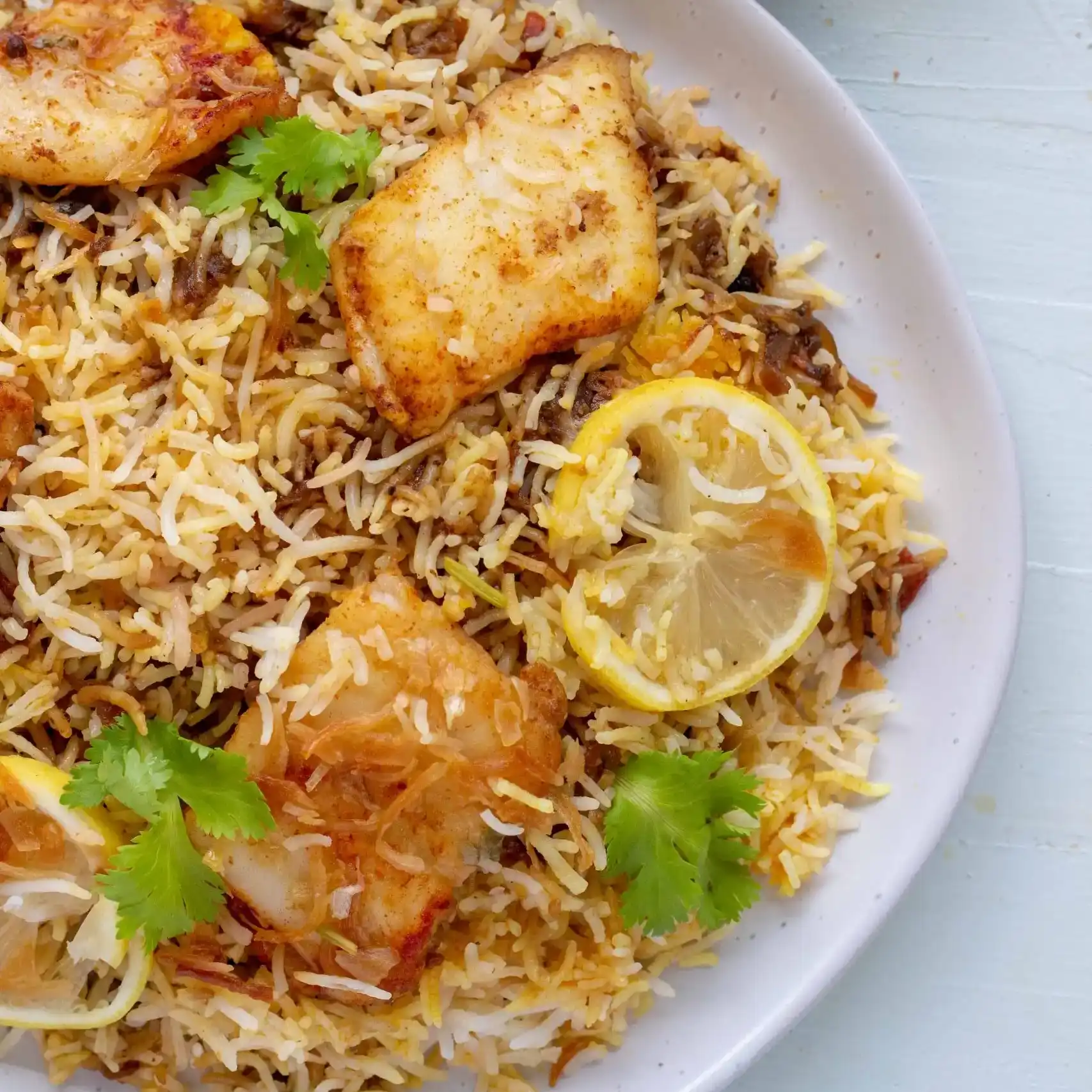 Fish Biryani at Aha Biryanis - Farmington hills