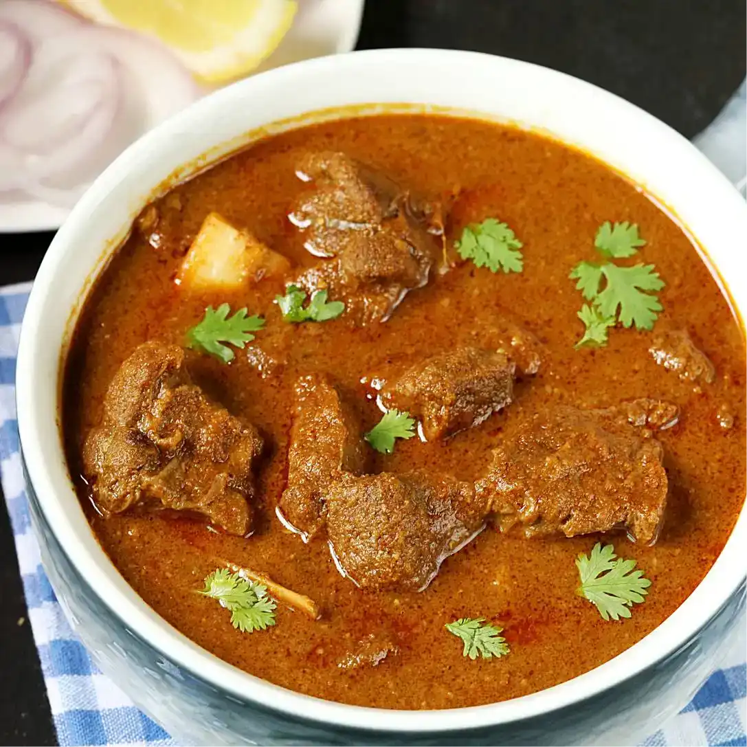 Aha Goat curry at Aha Biryanis - Farmington hills