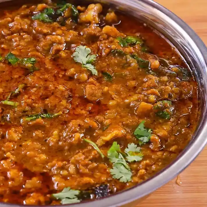 Mutton keema curry — Savor the rich flavors of our Mutton Keema Curry, crafted with tender at Aha Biryanis - Farmington hills, Farmington Hills