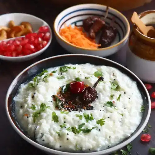 Curd rice — Experience comfort in a bowl with our Curd Rice: creamy yogurt blended at Aha Biryanis - Farmington hills, Farmington Hills