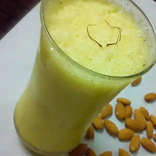 Badam milk at Aha Biryanis - Farmington hills, Farmington Hills