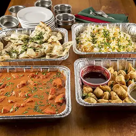 Veg Family Pack — Default veg dum , gobi Manchurian, Gulab jamun at Aha Biryanis - Farmington hills, Farmington Hills