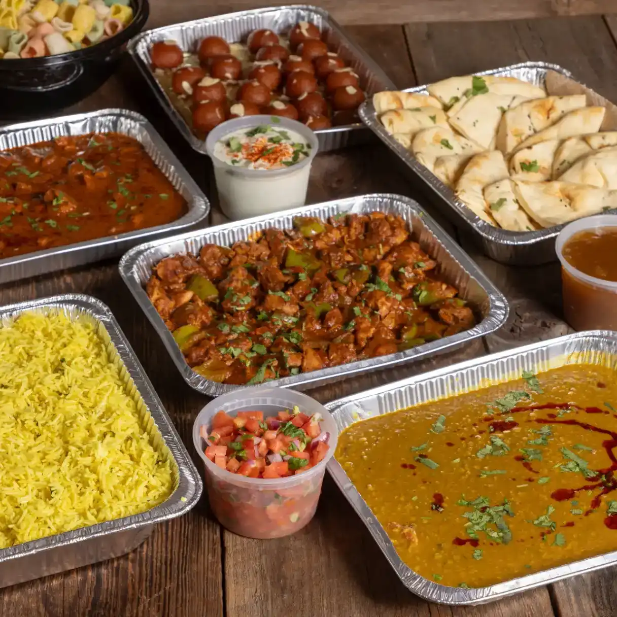 Chicken Family Pack — Default Ckdum, Ck 65, Gulab jamun at Aha Biryanis - Farmington hills, Farmington Hills