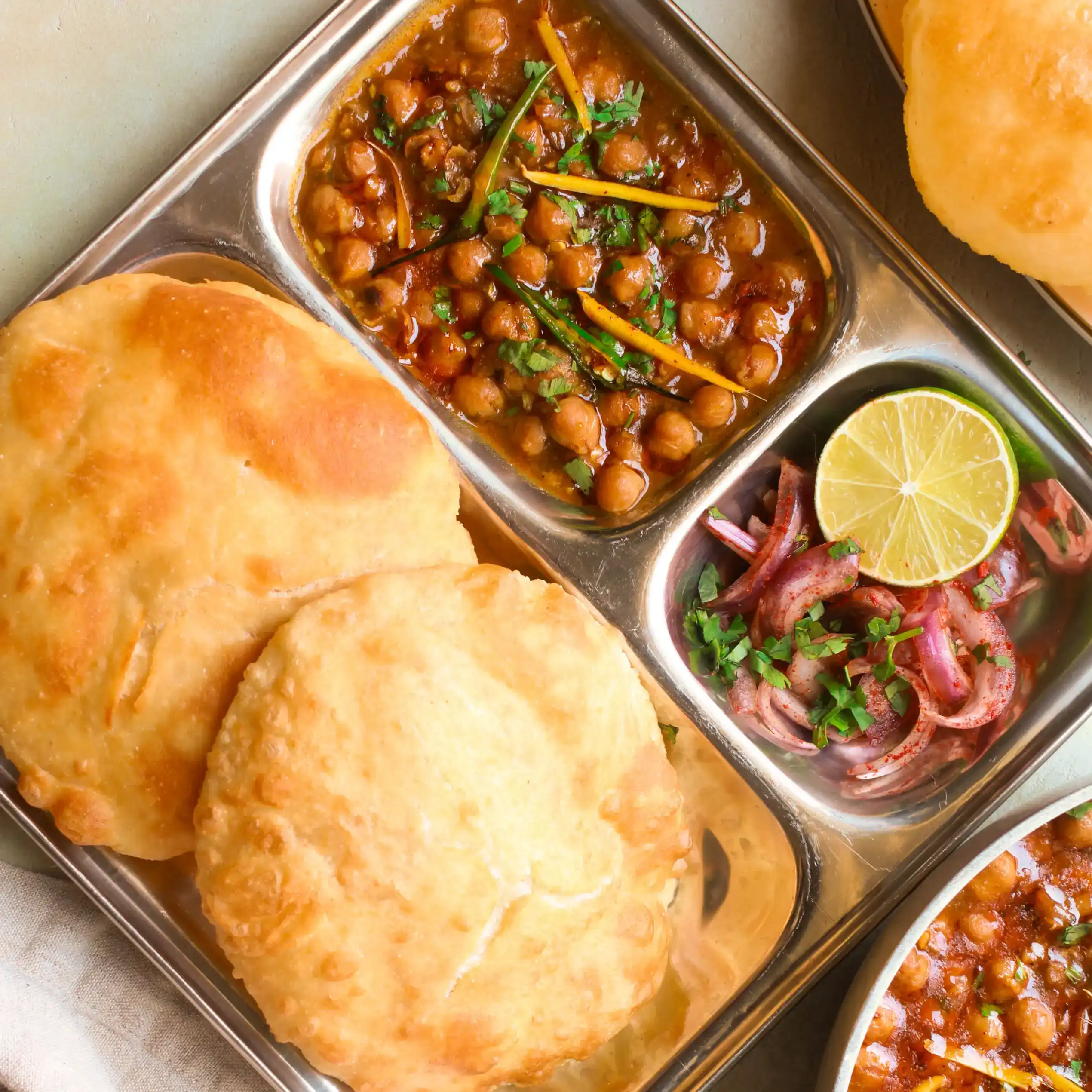 Chole bhature at Aha Biryanis - Farmington hills, Farmington Hills