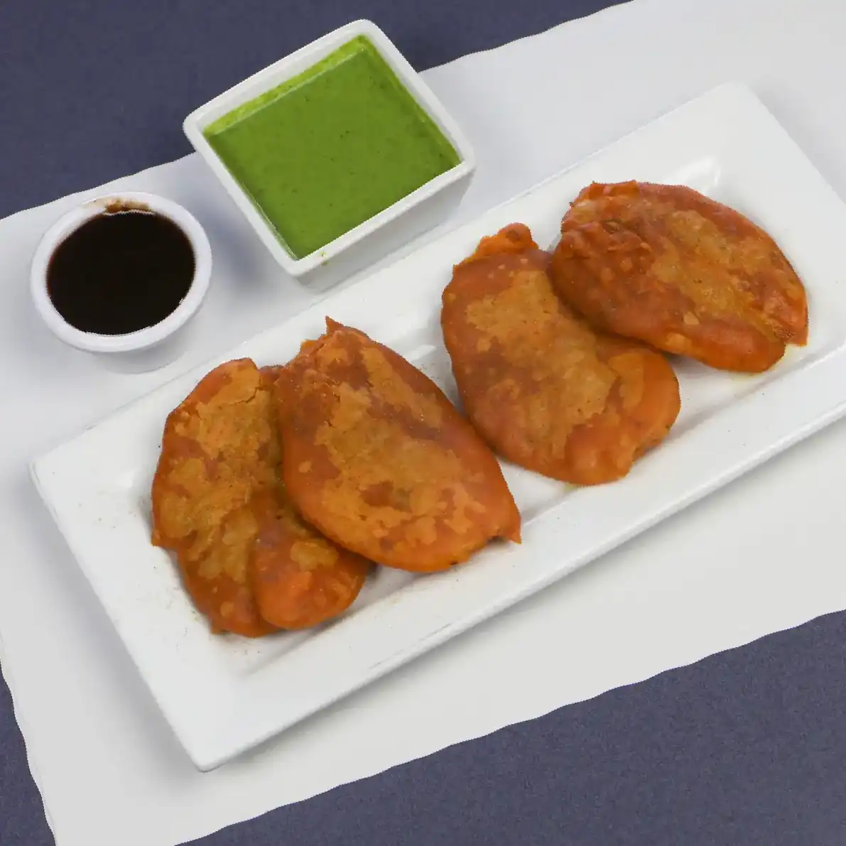 Aloo Bajji - 4 Piece at Desi Ruchulu Indian Cuisine