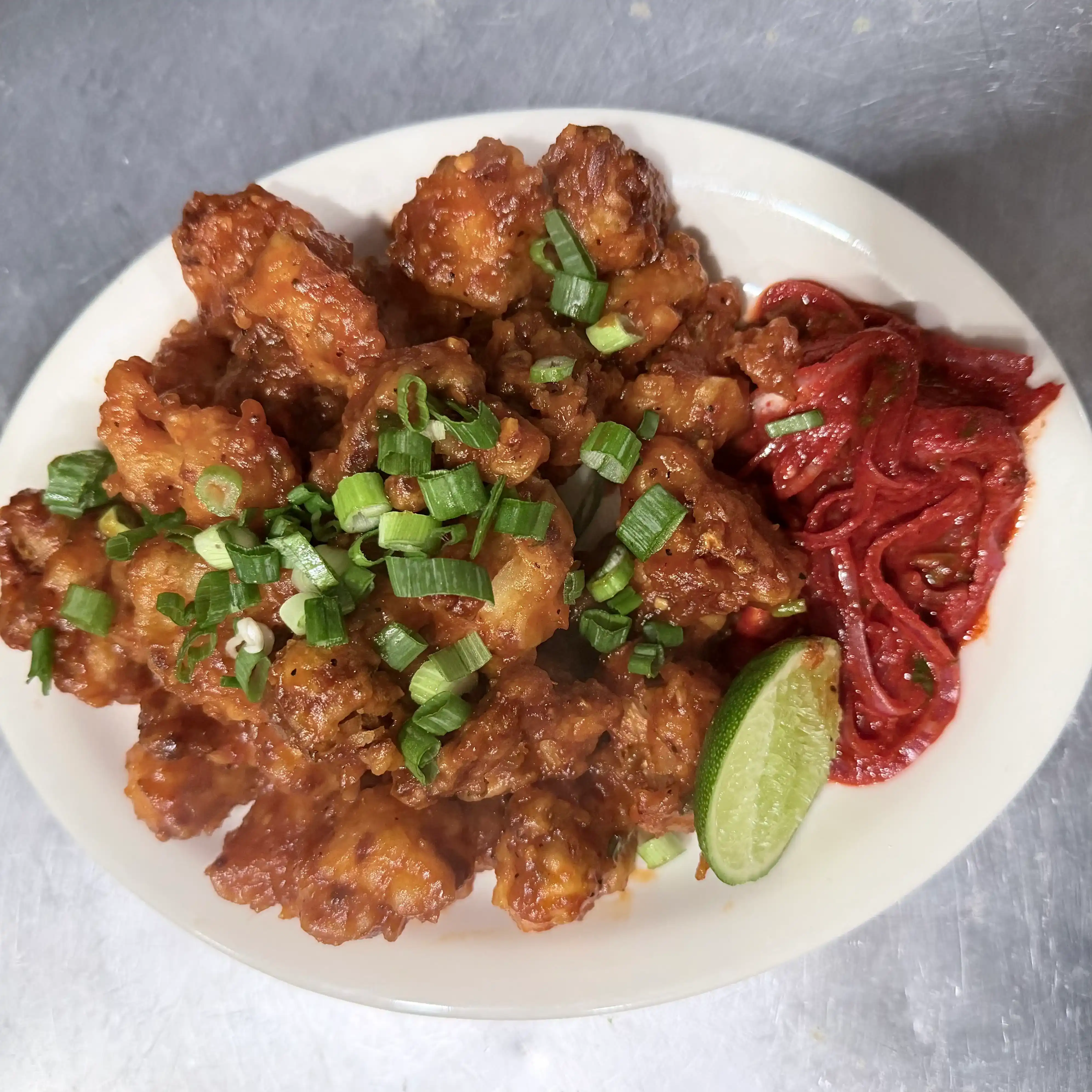 Gobi Manchurian at Konaseema Cuisine