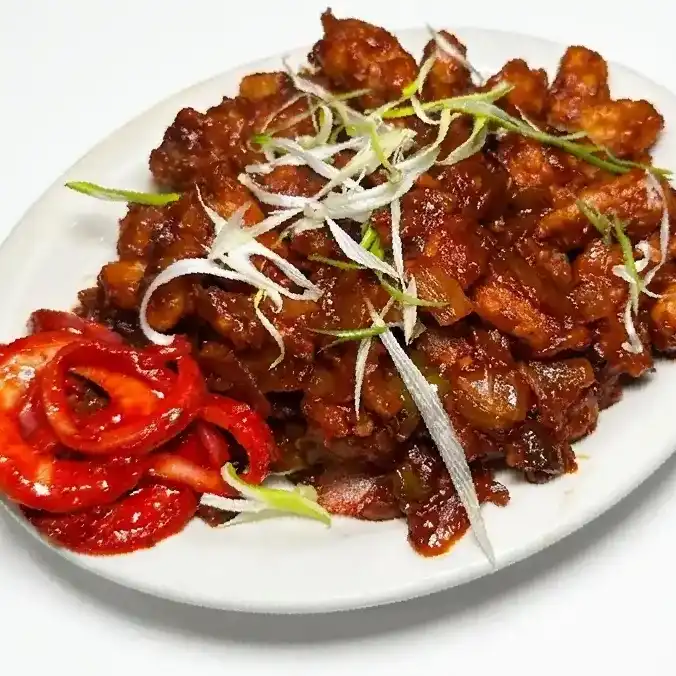 Chilli Baby Corn at Konaseema Cuisine