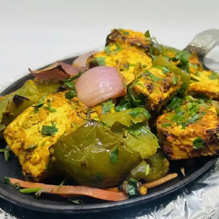 Paneer Tikka Sizzler at Konaseema Cuisine