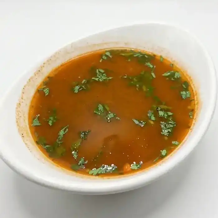 Miriyala Rasam at Konaseema Cuisine