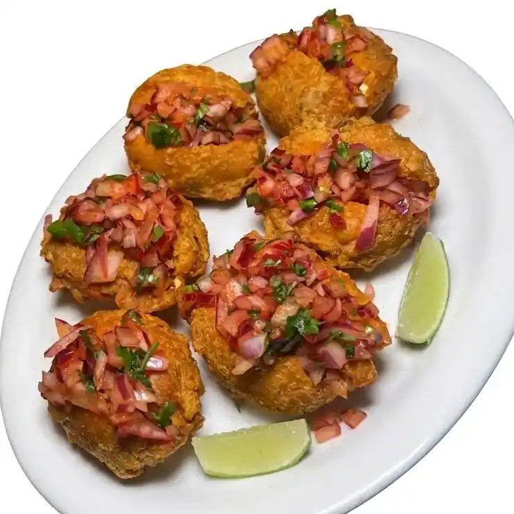 Egg Bonda at Konaseema Cuisine