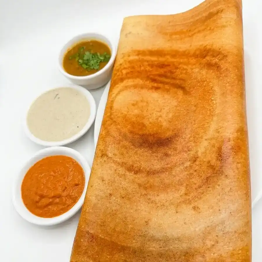 Konaseema Special Spicy Dosa — Experience the authentic taste of Andhra with our Konaseema Special at Konaseema Cuisine, North Brunswick