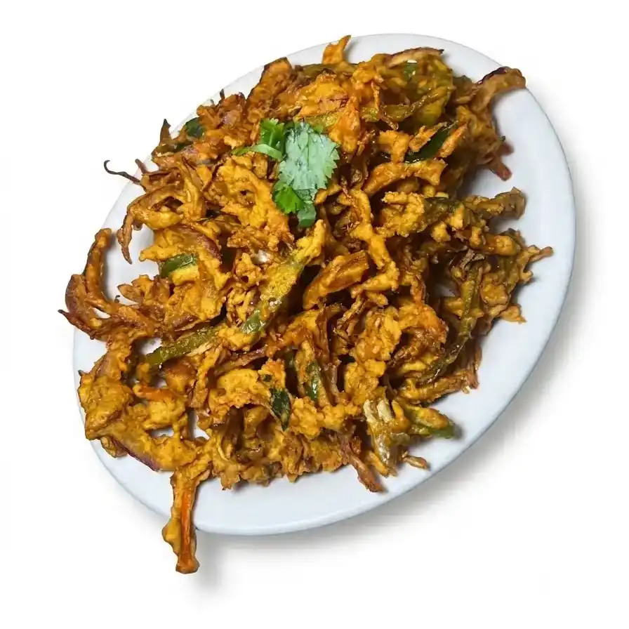 Mix Veg Pakora — Deliciously crispy Mix Veg Pakora, a mouth-watering blend of assorted at Konaseema Cuisine, North Brunswick