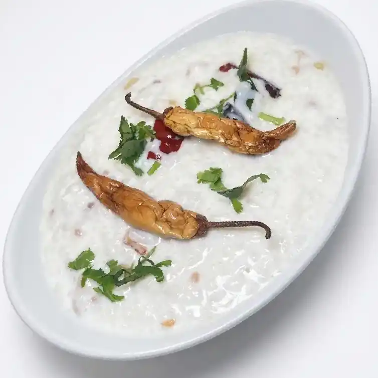 Curd Rice — Creamy, comforting rice mixed with fresh yogurt, tempered with curry at Konaseema Cuisine, North Brunswick