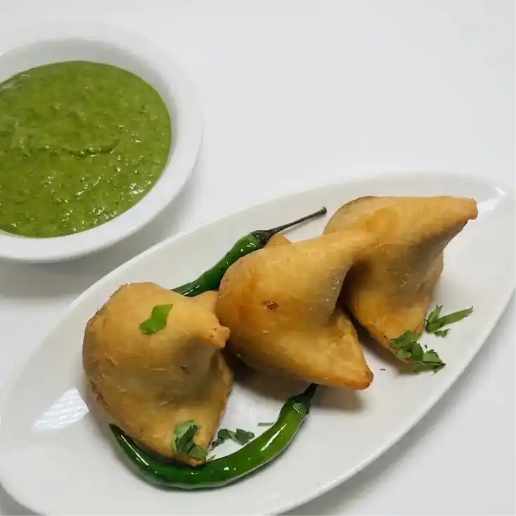 Veg Samosa — Experience authentic Indian cuisine with our Veg Samosa - a delicious at Konaseema Rocky Hill, Rocky Hill