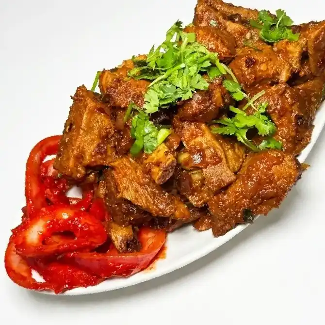 Goat Pepper Fry at Konaseema Rocky Hill, Rocky Hill