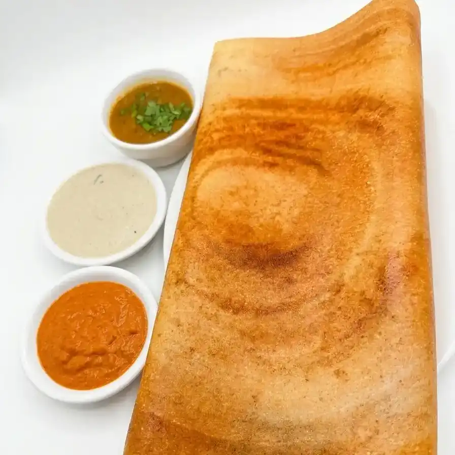 Plain Dosa at Konaseema Rocky Hill, Rocky Hill