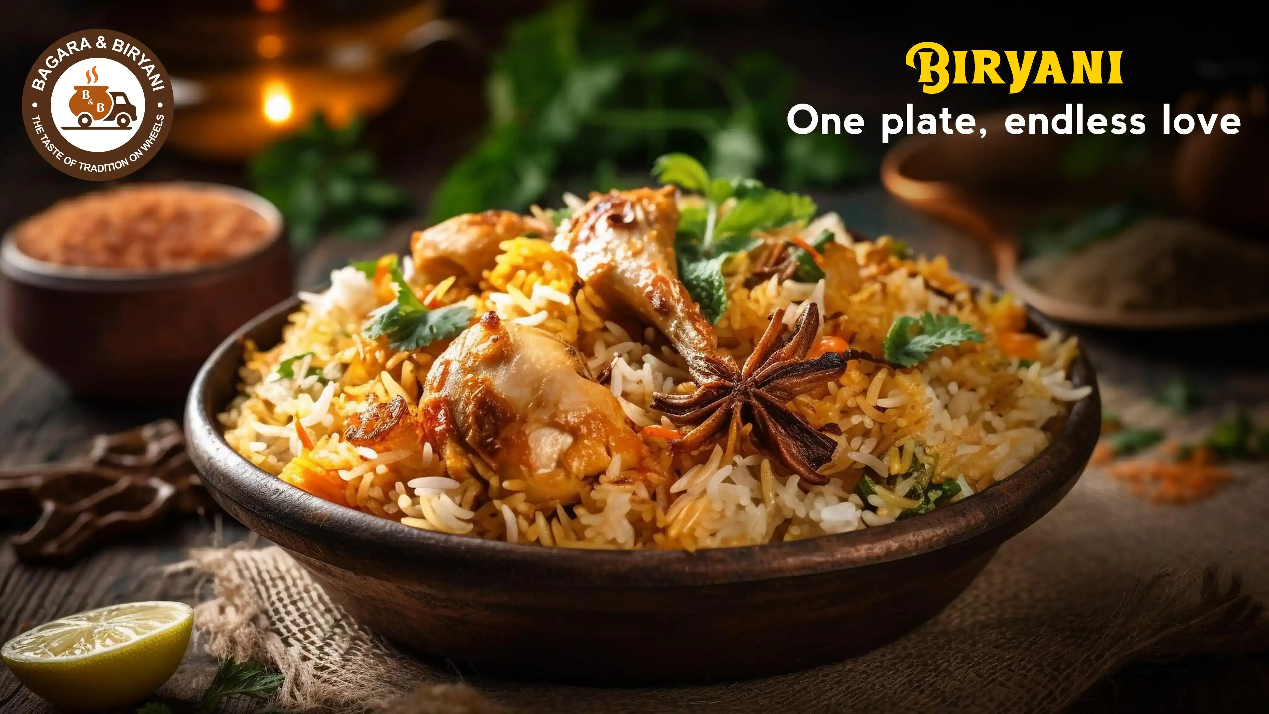 Bagara & Biryani menu