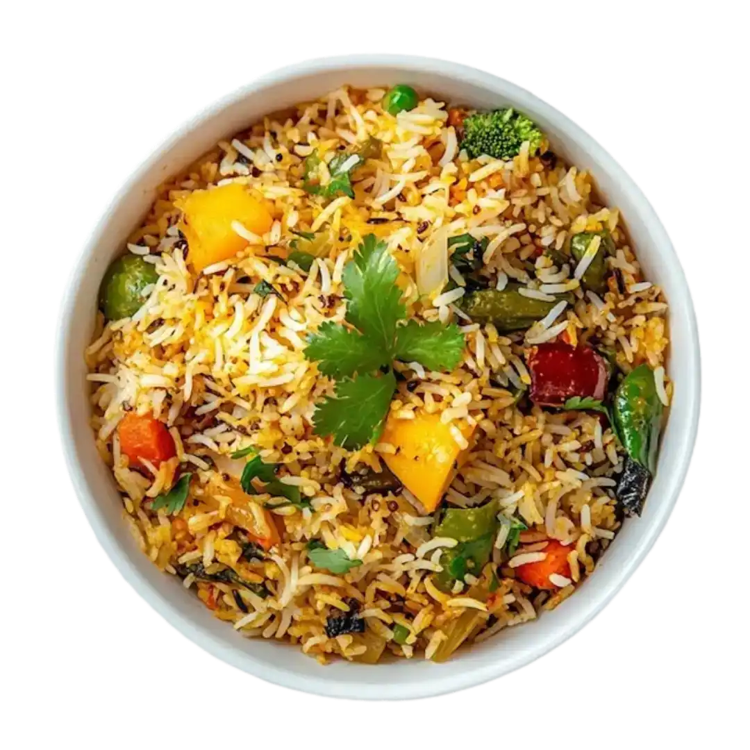 Vegetarian Biryani at Bagara & Biryani