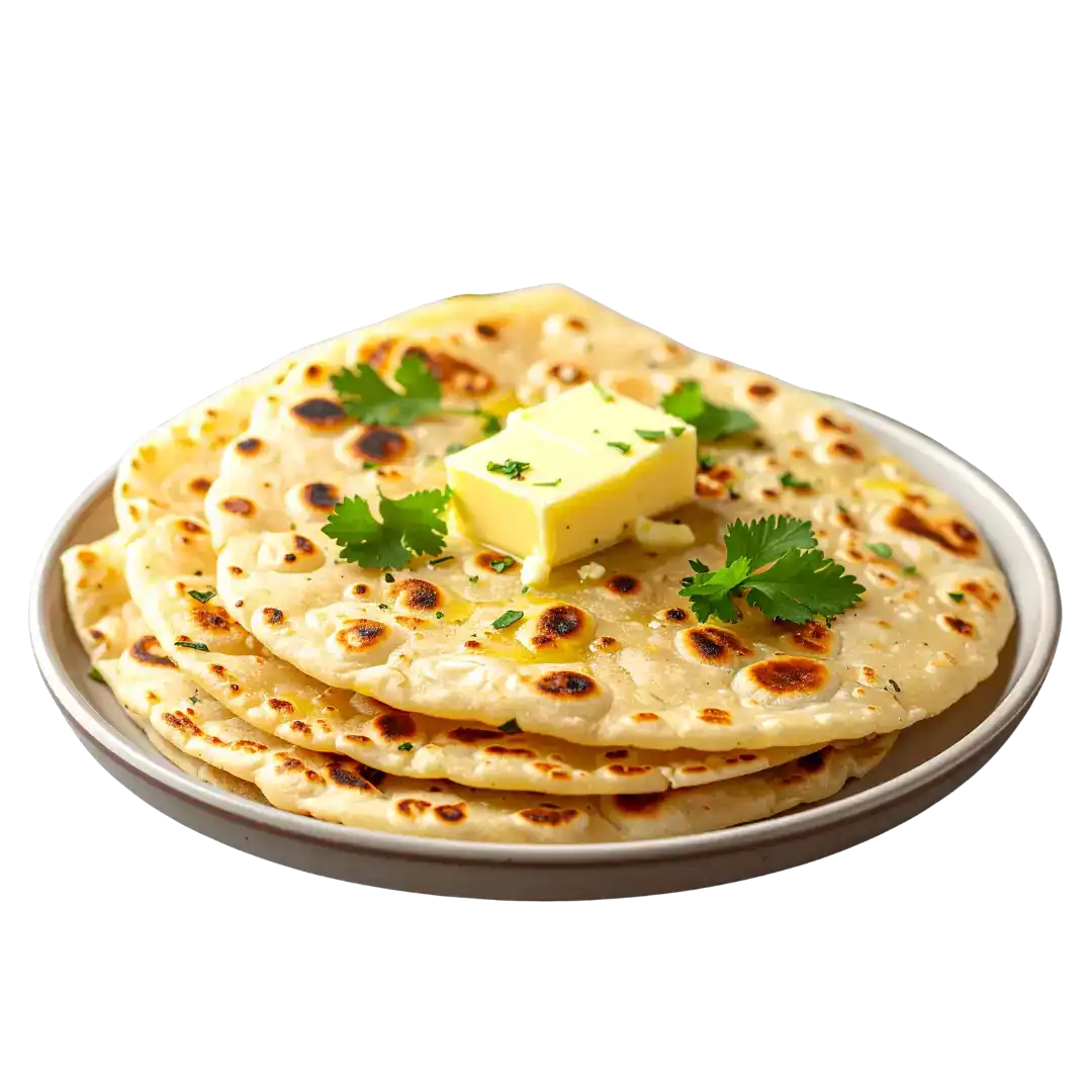 Butter Naan at Bagara & Biryani
