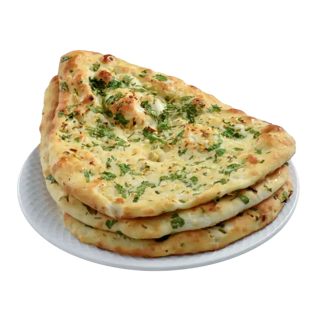 Garlic Naan at Bagara & Biryani
