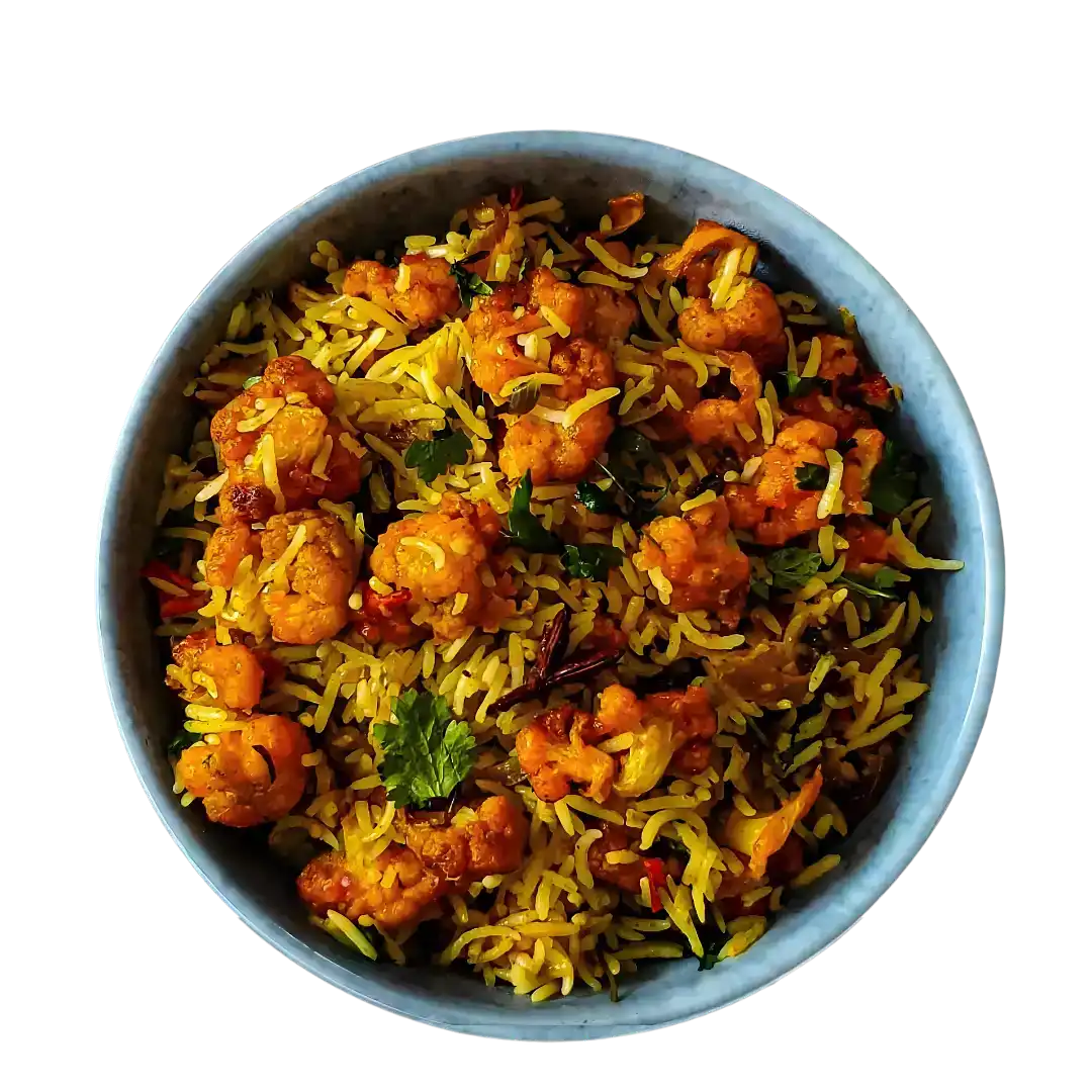 Gobi 65 Biryani at Bagara & Biryani