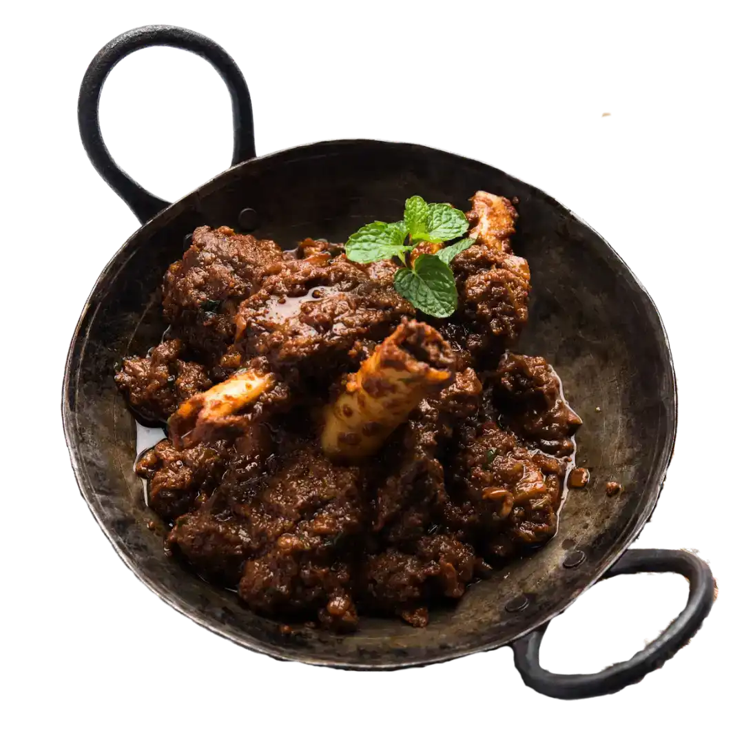 Tawa Goat Pepper Fry at Bagara & Biryani