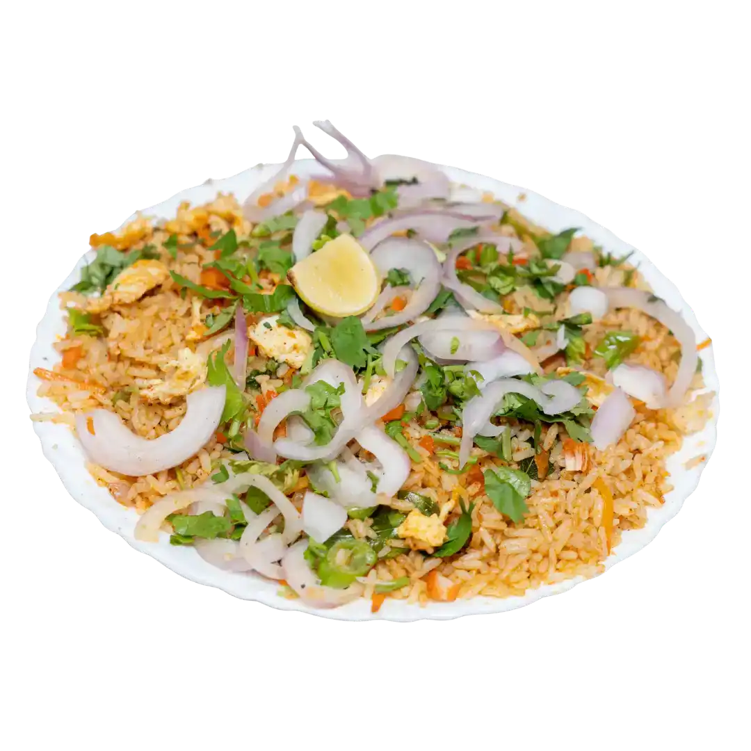 Egg Fried Rice at Bagara & Biryani