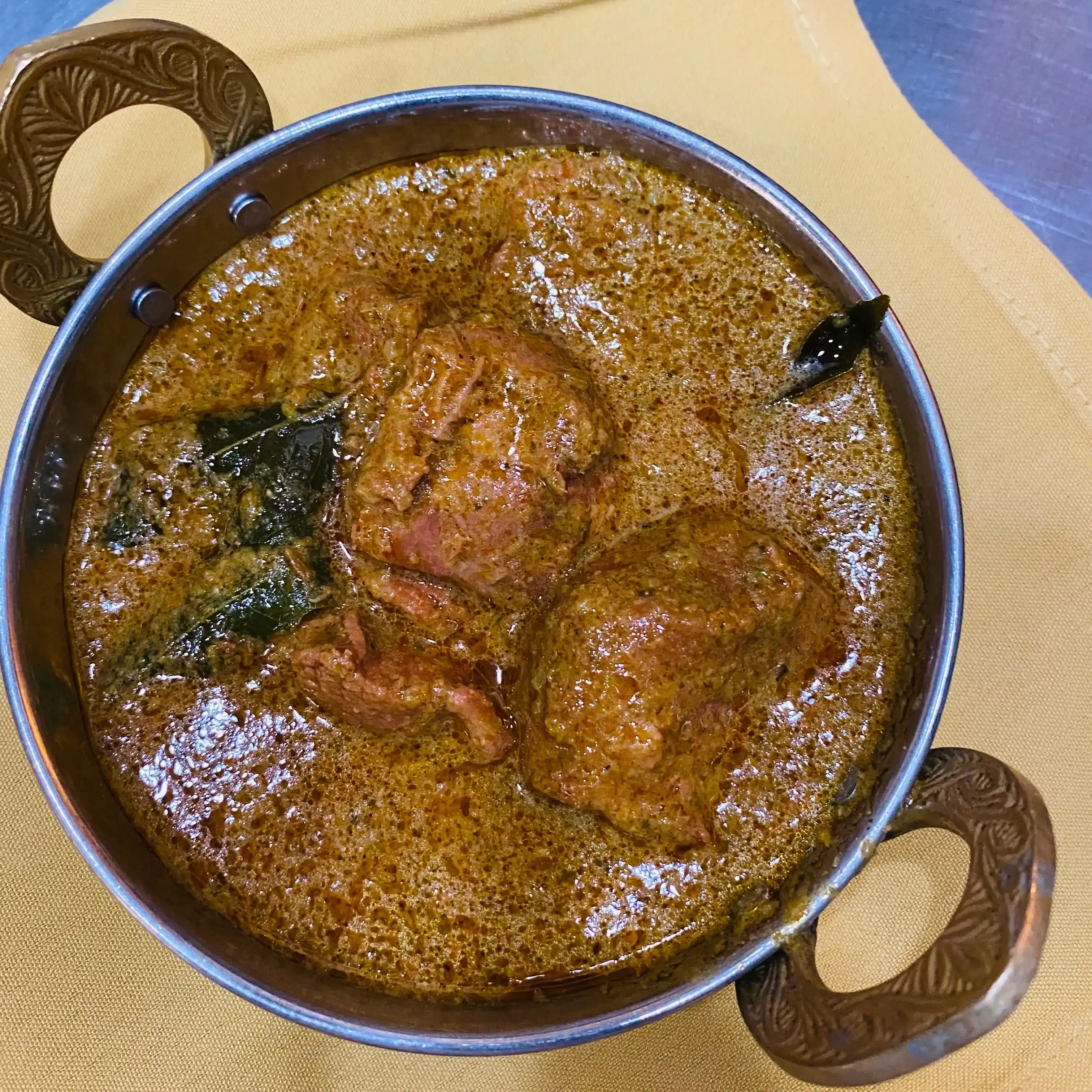 Kashmiri Lamb Curry at Tulsi