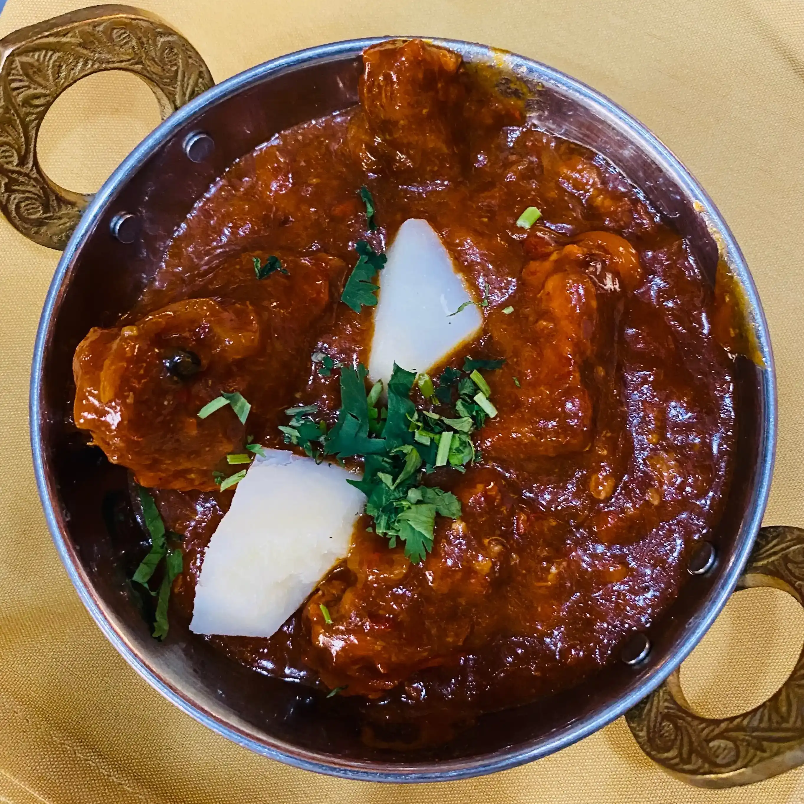 Spicy Pork Vindaloo ~ Spicy only  at Tulsi