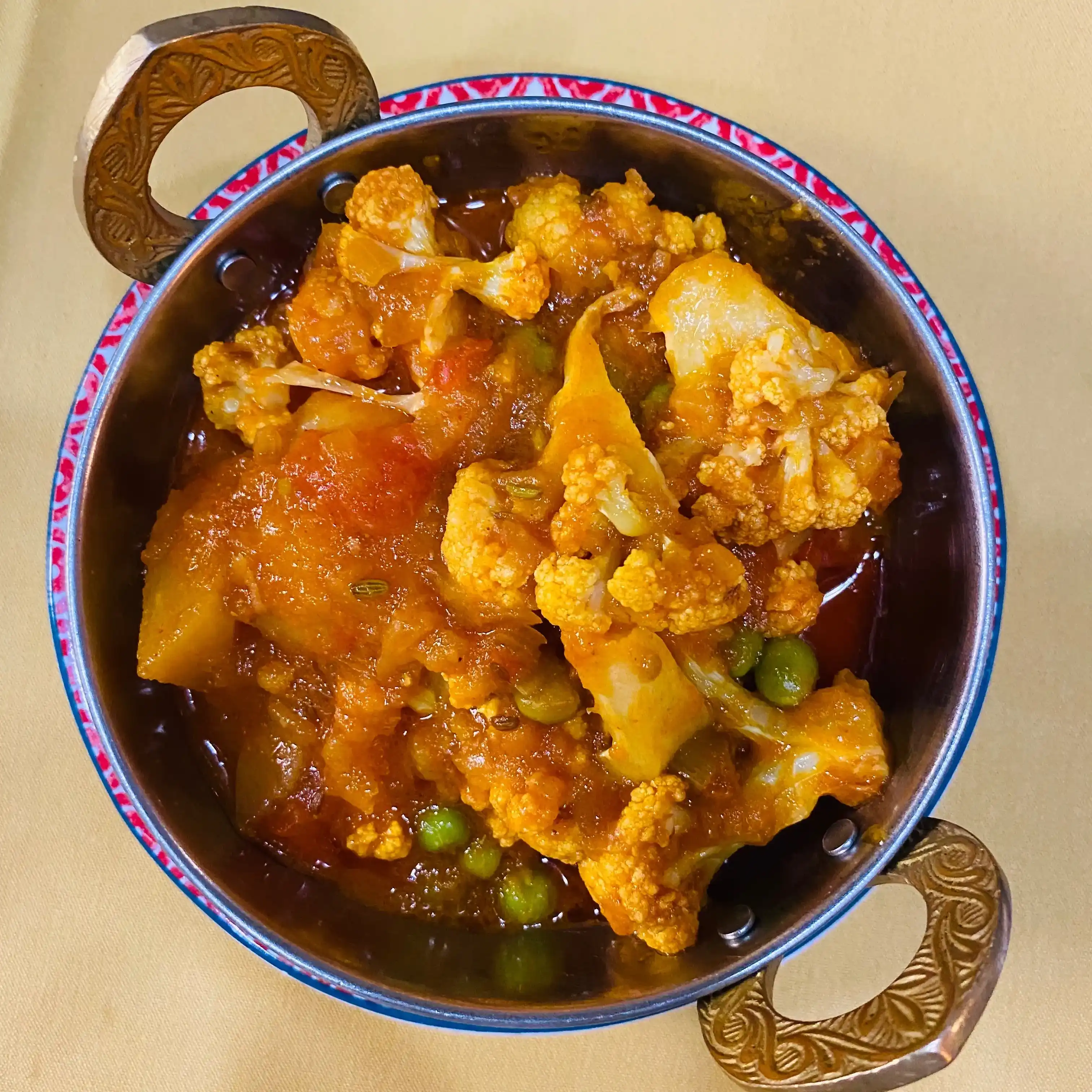 Aloo Gobi Matar at Tulsi