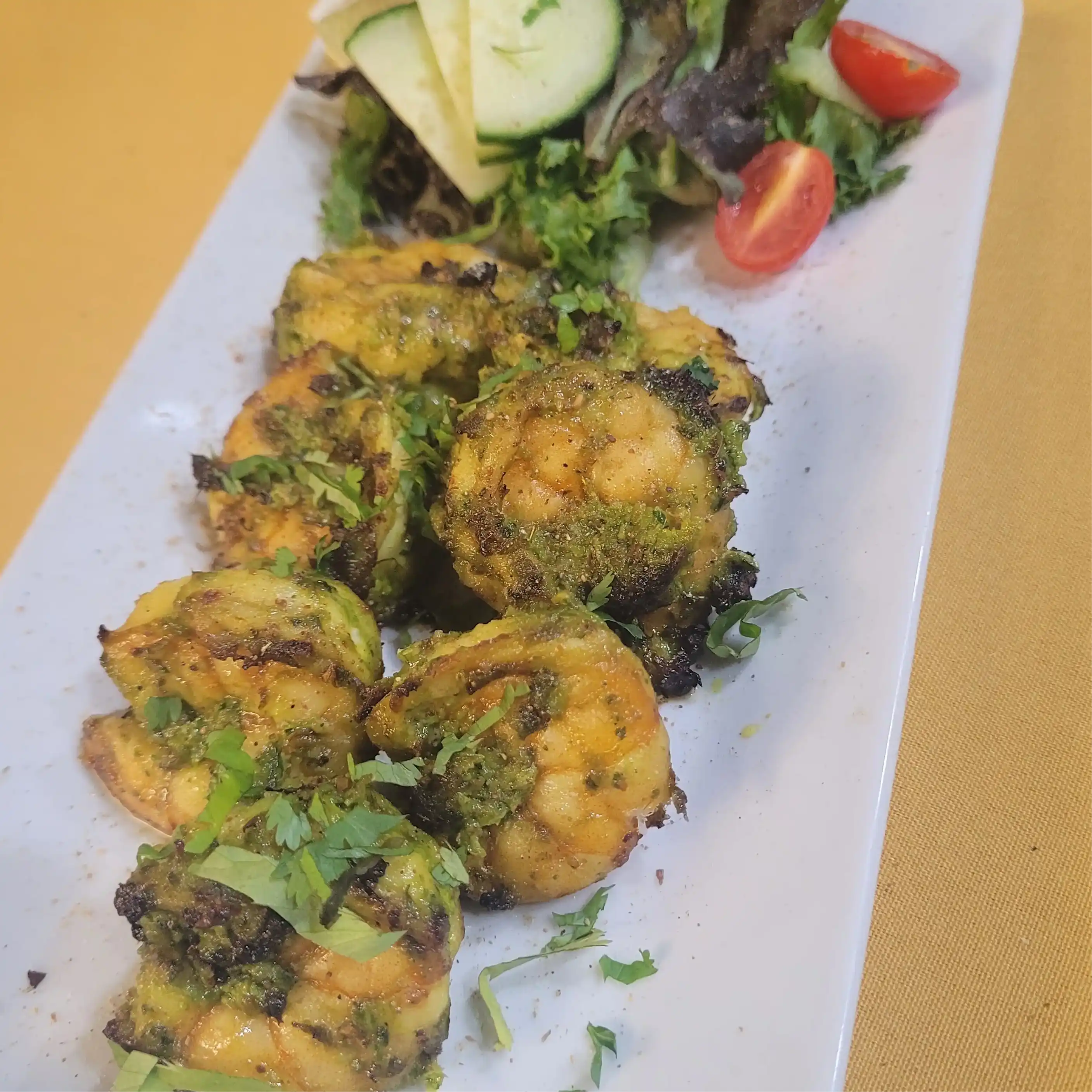 Tandoori Shrimp at Tulsi