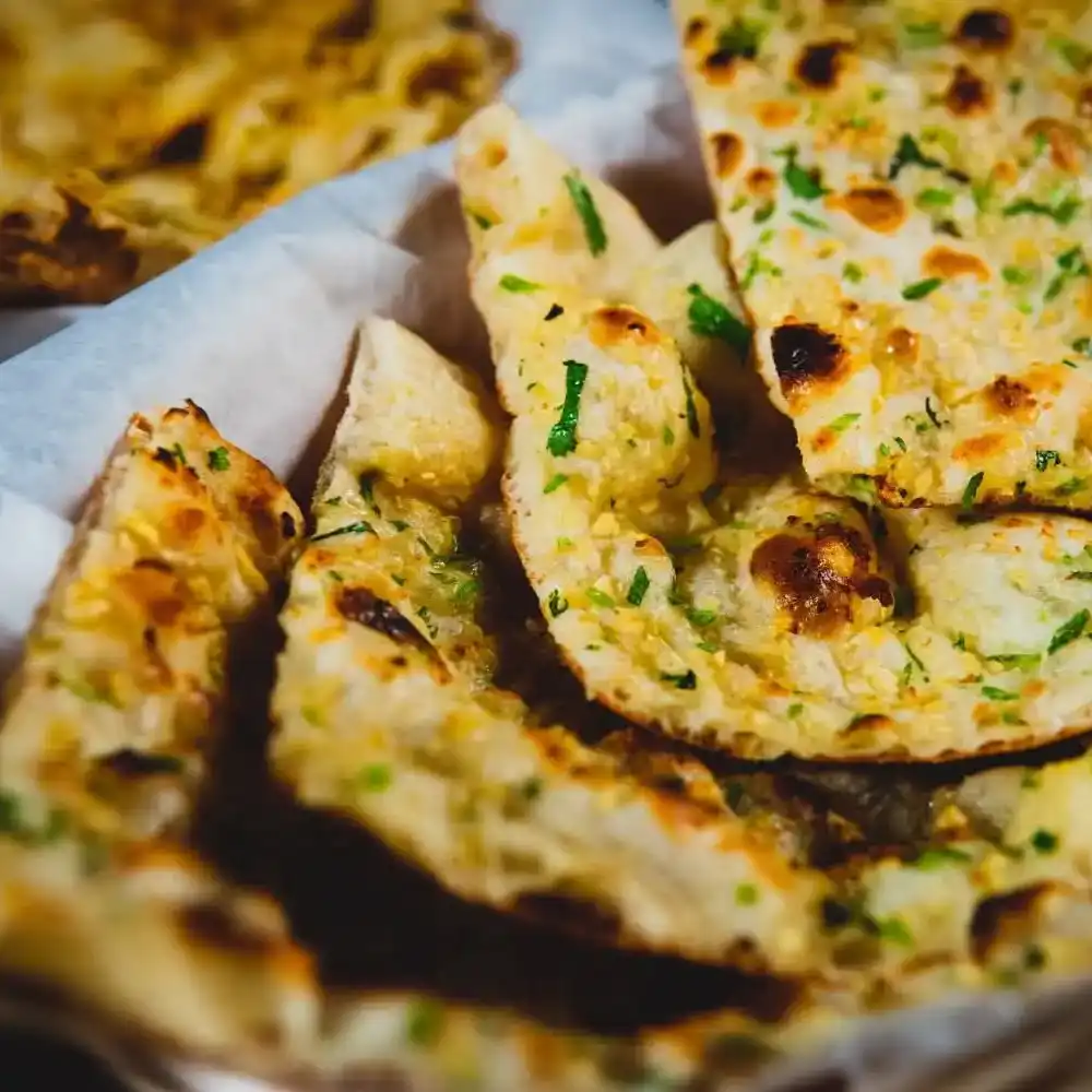 Garlic Naan at Tulsi